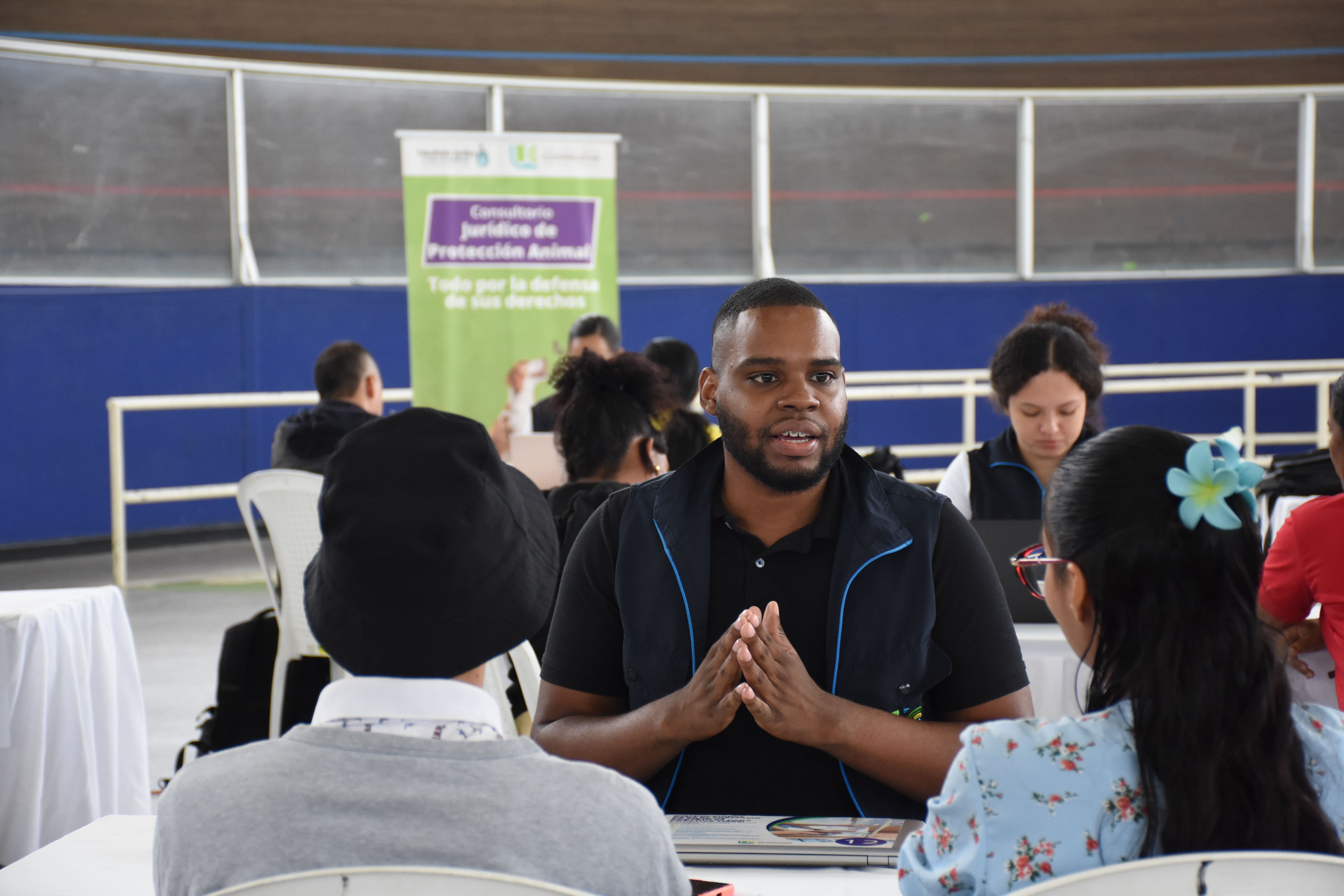 estudiante participó en una jornada de conciliación.jpg